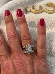 Vintage-Style Diamond Ring Set
