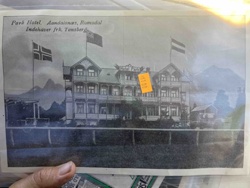 Vintage Photographic Print of Park Hotel, Åndalsnes, Romsdal