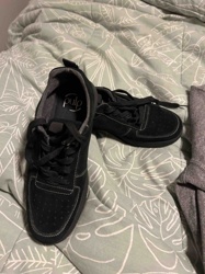 Pulp Black Suede Casual Sneakers