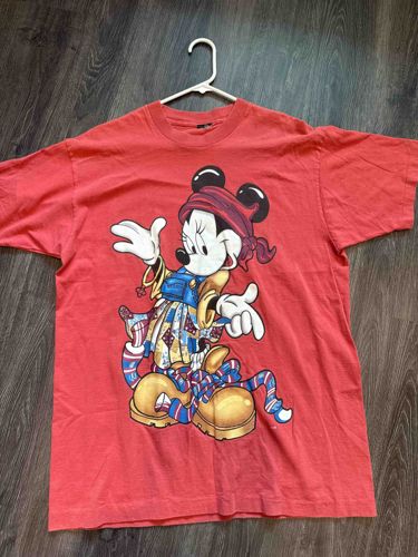 Vintage Minnie Mouse 'Quilted' T-Shirt