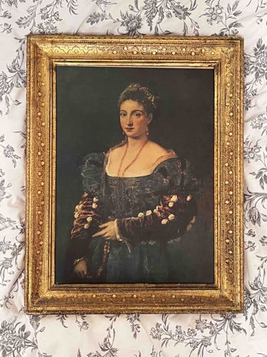 Portrait of a Woman, possibly La Bella (Titian Reproduction)