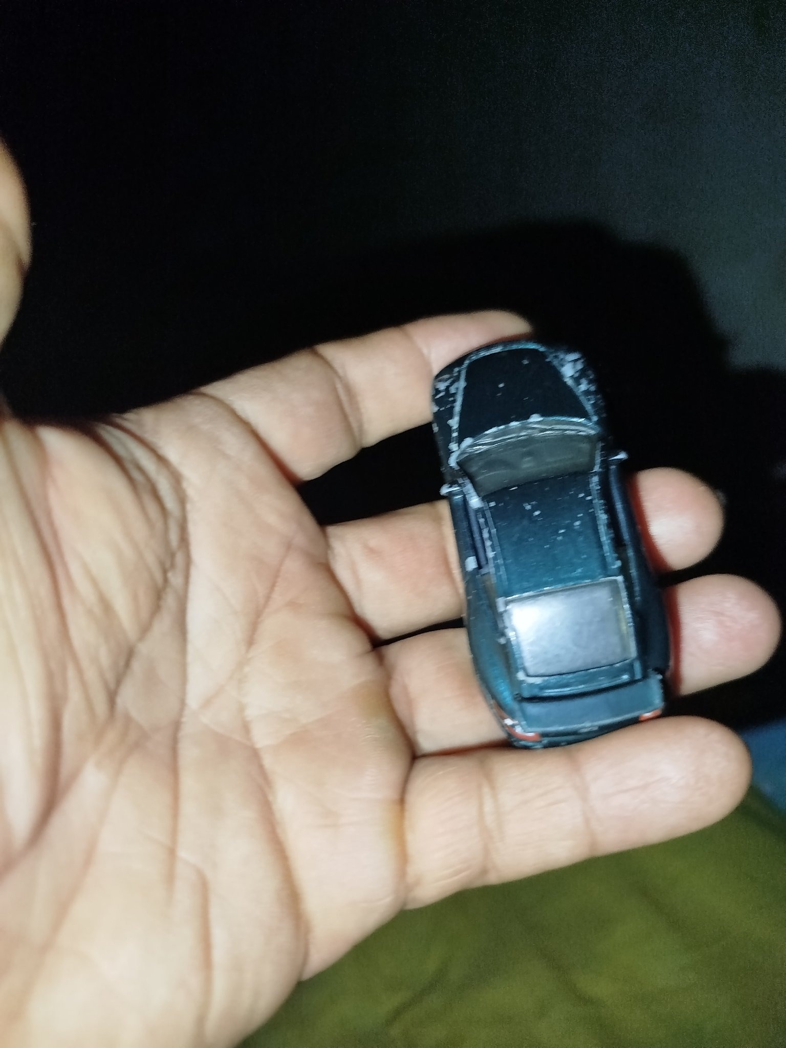 Submitted photo of small toy car in the style of a modern sports coupe