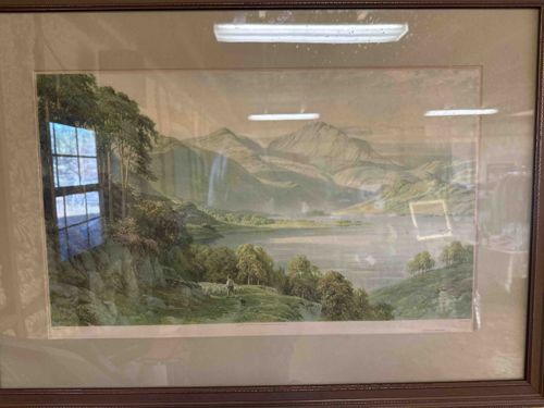 Framed Landscape Print