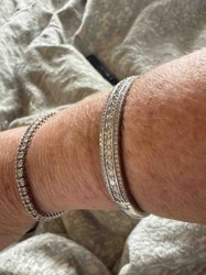 Two Diamond Bracelets