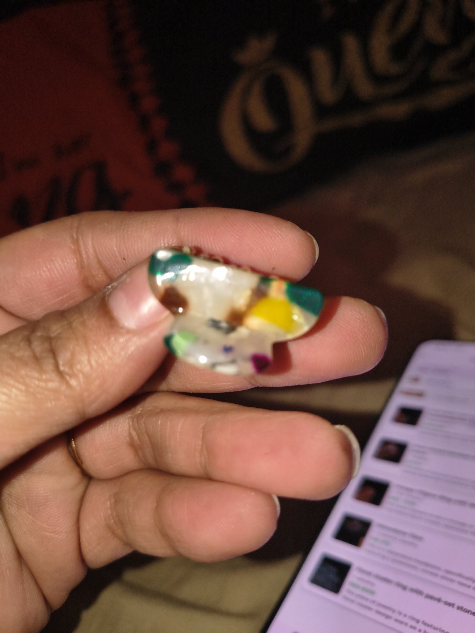 Submitted photo of Miniature Resin Hair Claw Clip