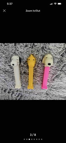 Snoopy and Woodstock (Peanuts) Pez Dispensers