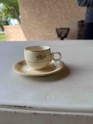 Demitasse Cup and Saucer Set