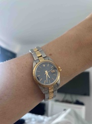 Rolex Datejust 36mm Bicolor Steel and Yellow Gold with Grey Dial