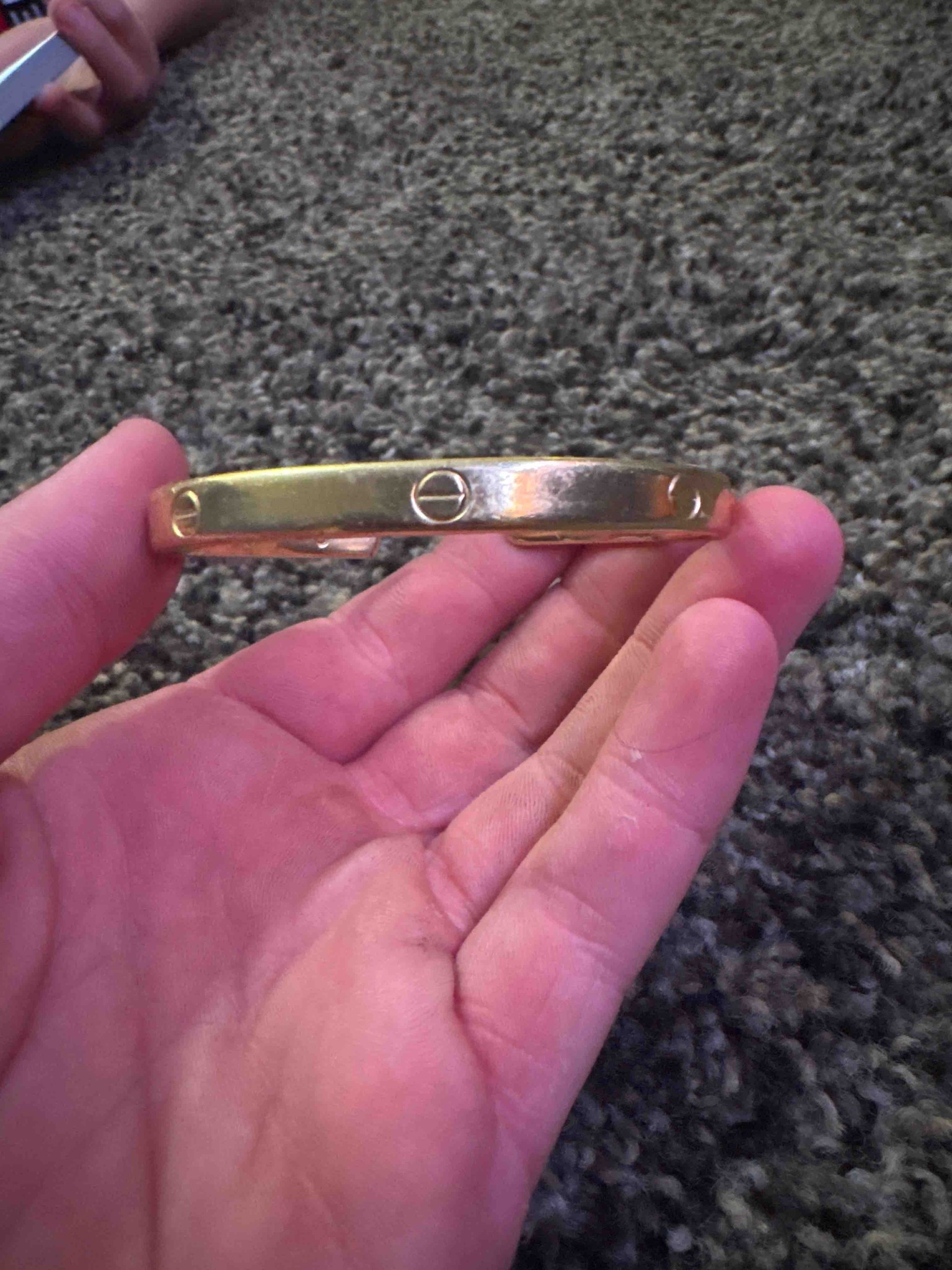 Cartier LOVE Bracelet Style Cuff