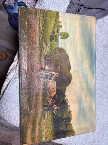 Rural Landscape with Figures and Livestock