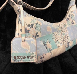 Steve Madden NYC Patchwork Floral and Paisley Shoulder Bag