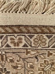 Geometric Pattern Woven Textile (Rug/Mat Fragment)