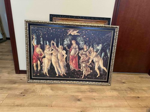 Framed Print of Botticelli's Primavera