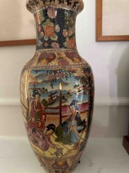 Japanese Satsuma Style Vase