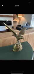 Brass Eagle Sculpture