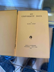 My University Days by Maxim Gorky, 1923 Edition