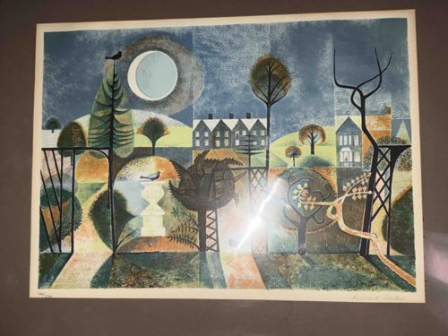 Modernist Landscape Print by Richard Hook