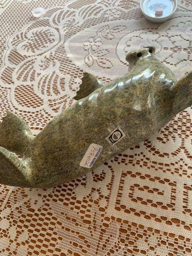 Soapstone Seal Carving