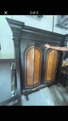 Arched Panel Wardrobe / Armoire