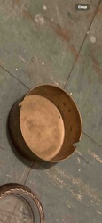 Vintage Brass Ashtray (Partial)
