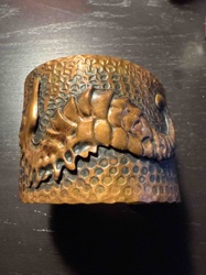 Dragon Scale Cuff Bracelet