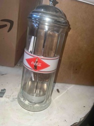 Vintage-Style Coca-Cola Sugar Dispenser