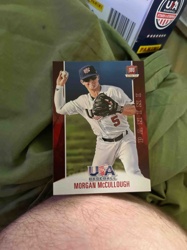 Morgan McCullough Panini USA Baseball 18U Trading Card