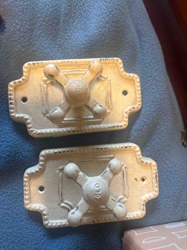 Distressed Faucet Handle Style Drawer Pulls (Pair)