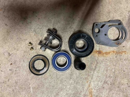 Disassembled Mechanical Parts Assortment