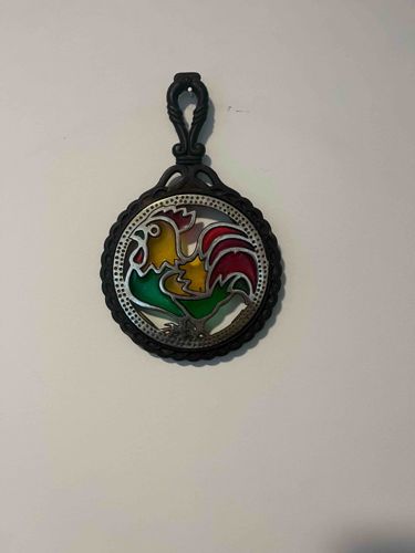 Cast Metal Rooster Trivet