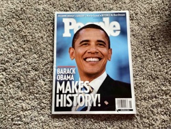 People Magazine featuring Barack Obama