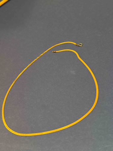 14k Gold Italian Snake Chain Necklace