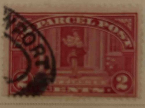 United States Parcel Post Stamp, 2 Cent (Type 1)