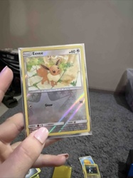 Pokemon Trading Card - Eevee (Reverse Holo)