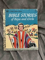 Bible Stories of Boys and Girls - A Little Golden Book
