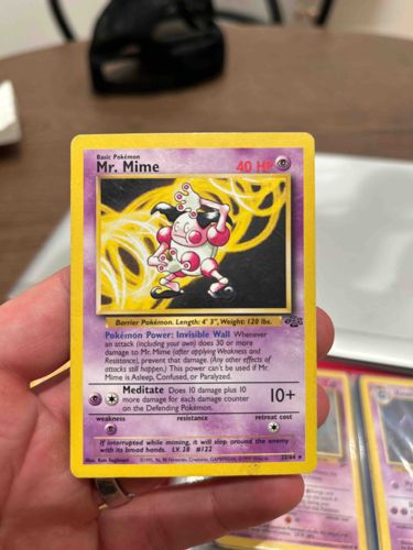 Pokemon Trading Card - Mr. Mime (Jungle Set No. 22/64)