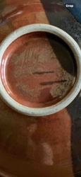 Artisan Glazed Ceramic Bowl Base