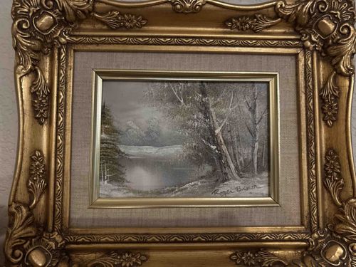 Autumn Landscape Oil Painting by Roger Brown