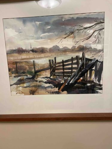 Watercolor Landscape Painting