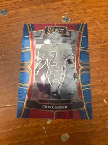 Cris Carter Select Football Trading Card