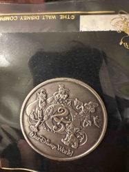 Walt Disney World 25th Anniversary Commemorative Coin/Medallion