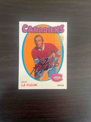 1972-73 O-Pee-Chee Guy Lafleur Rookie Card