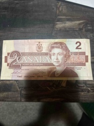 Canadian Two Dollar Bill
