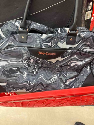 Juicy Couture Marbled Print Duffle Bag
