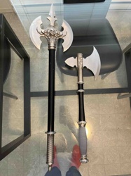 Fantasy Polearm and Hand Axe Set (Decorative)