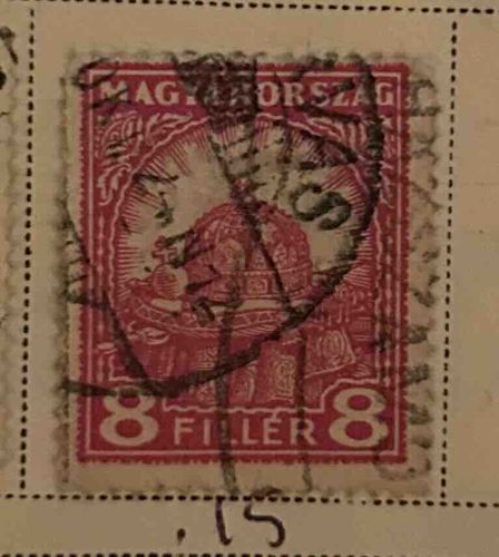 Hungary 8 Filler Ferenc József Stamp