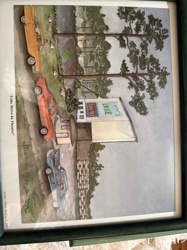 Limited Edition Art Print: "Lake Drive-In Theatre" by Dena McKee (2001)