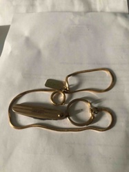 Vintage Gucci Retractable Cigarette Holder with Chain