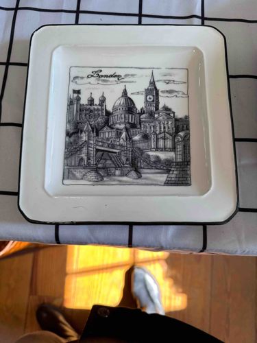 Vintage London Souvenir Ceramic Trinket Dish