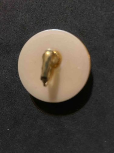 Vintage Circular Clip-On Earring